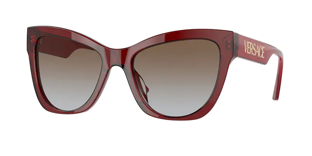 Versace VE4417U 388/89 Sunglasses Transparent Red VisionDirect Australia
