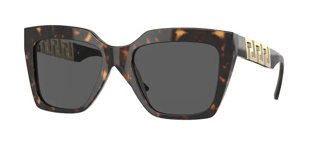 VERSACE 4418 Model Sunglasses In Color 108/87 (Tortoise) VERSACE 4418 108/87 main image 3