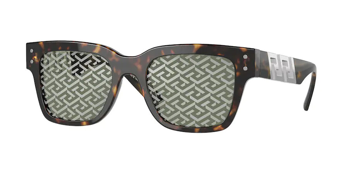 Photos - Sunglasses Versace VE4421 108/V8 Men's  Tortoiseshell Size 52 