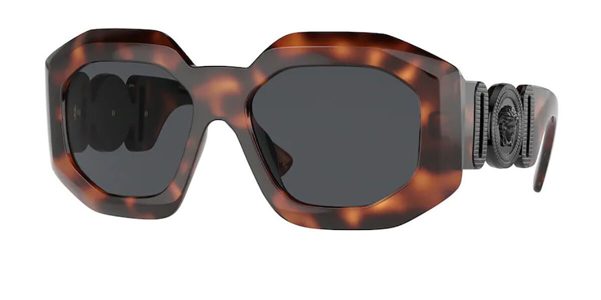 Versace VE4424U 521787 Sunglasses Havana | VisionDirect Australia