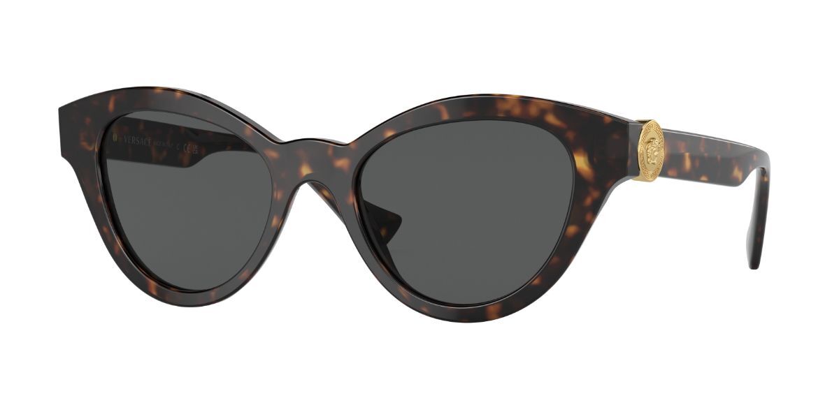 Versace VE4435 108/87 Sunglasses in Dark Tortoise | SmartBuyGlasses USA