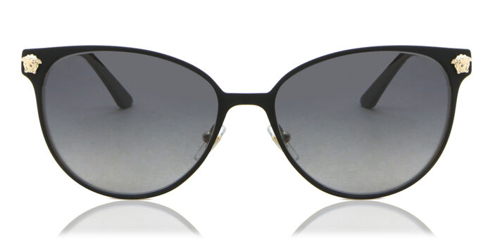 Versace VE4442 Polarized GB1/81 Oval Black Sunglasses  display picture 2