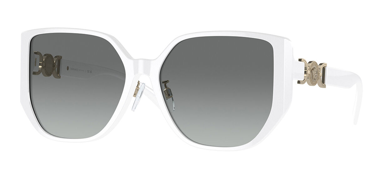 Versace VE4449D Asian Fit 314/11 Sunglasses White SmartBuyGlasses UK