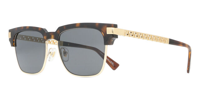 Versace VE4447 108/87 Browline Tortoise on Gold Sunglasses  display picture 1