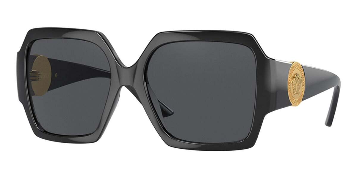 Versace VE4453 GB1/87 Women’s Sunglasses Black Size 56