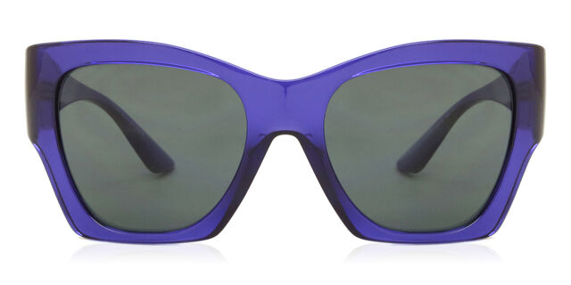 Versace Purple Cat-Eye Sunglasses with Gradient Lenses Versace Medusa Runway Women main image 3