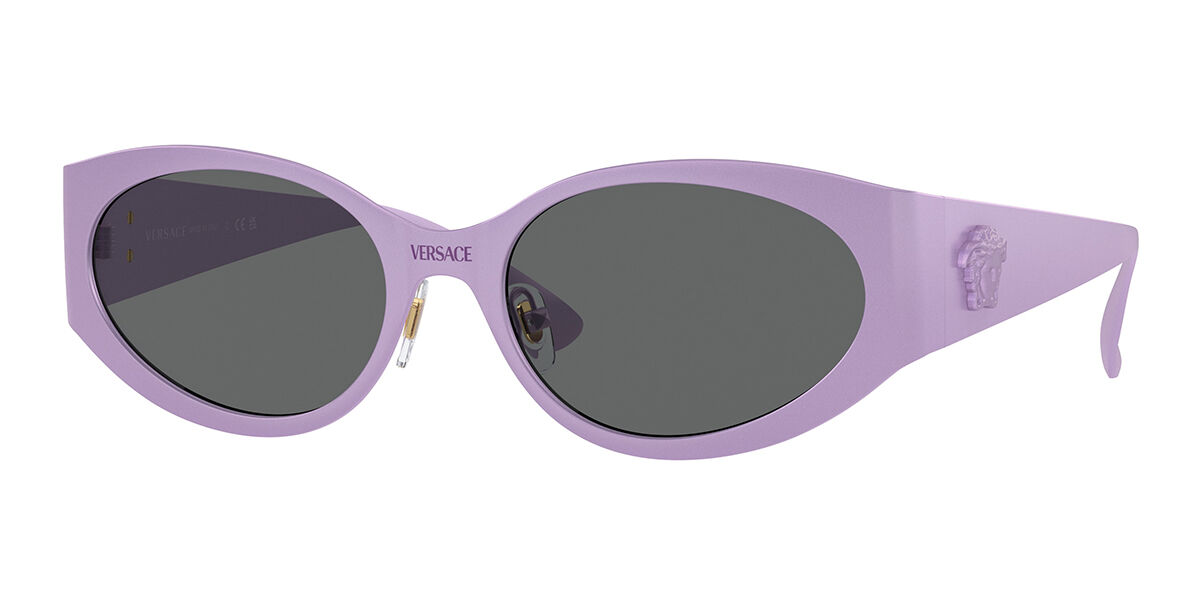 VERSACE Vintage Sunglasses Rare Square Mask Purple Rimless Pink Lenses  Silver Medusa Wrap Gianni X67 New NOS Migos Rihanna Pop Smoke 90s Y2k -  Etsy Denmark