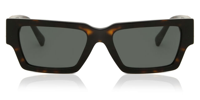 Versace VE4459 108/87 Rectangle Dark Tortoise Sunglasses  display picture 1