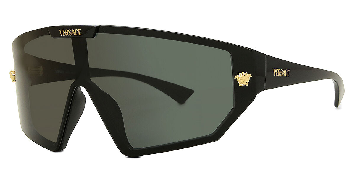 Versace VE4461 GB1/87 Lente Única Preto óculos de sol