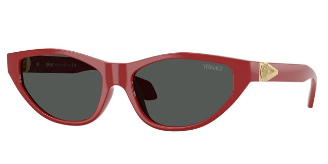 New Versace deep red sunglasses Versace VE4501 554287 Cat Eye Red Sunglasses  main image 2