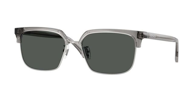 Versace VE4494D Asian Fit 593/87 Browline Transparent Grey  display picture 1