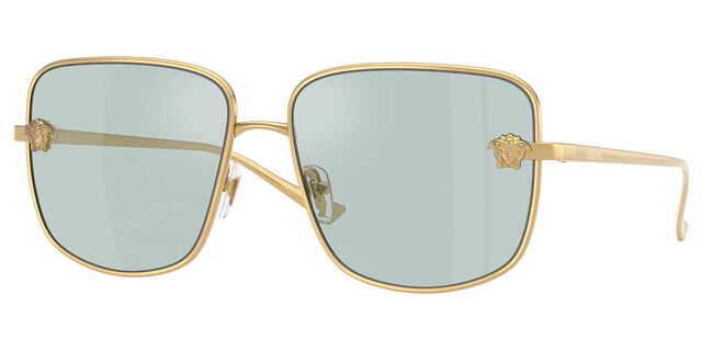 Versace VE2282 10029C Square Gold Sunglasses  display picture 1