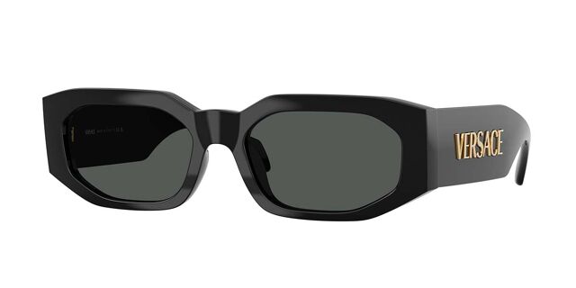 Versace VE4489U GB1/87 Geometric Black Sunglasses  display picture 3