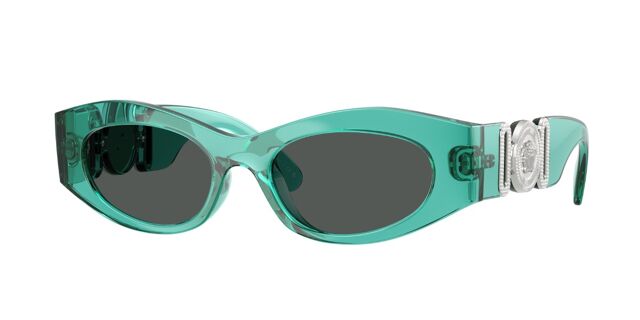 Versace VE4480U 552987 Cat Eye Transparent Aqua Green  display picture 3