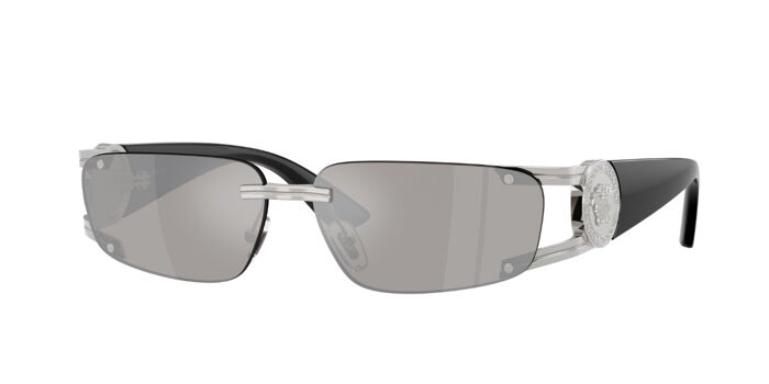NEW VERSACE SUNGLASSES VE2291 1002/87 BLACK WOMEN EYEWEAR VE2291 100287 Versace VE2291 Sunglasses 100287 Gold - eye-oo.com main image 4