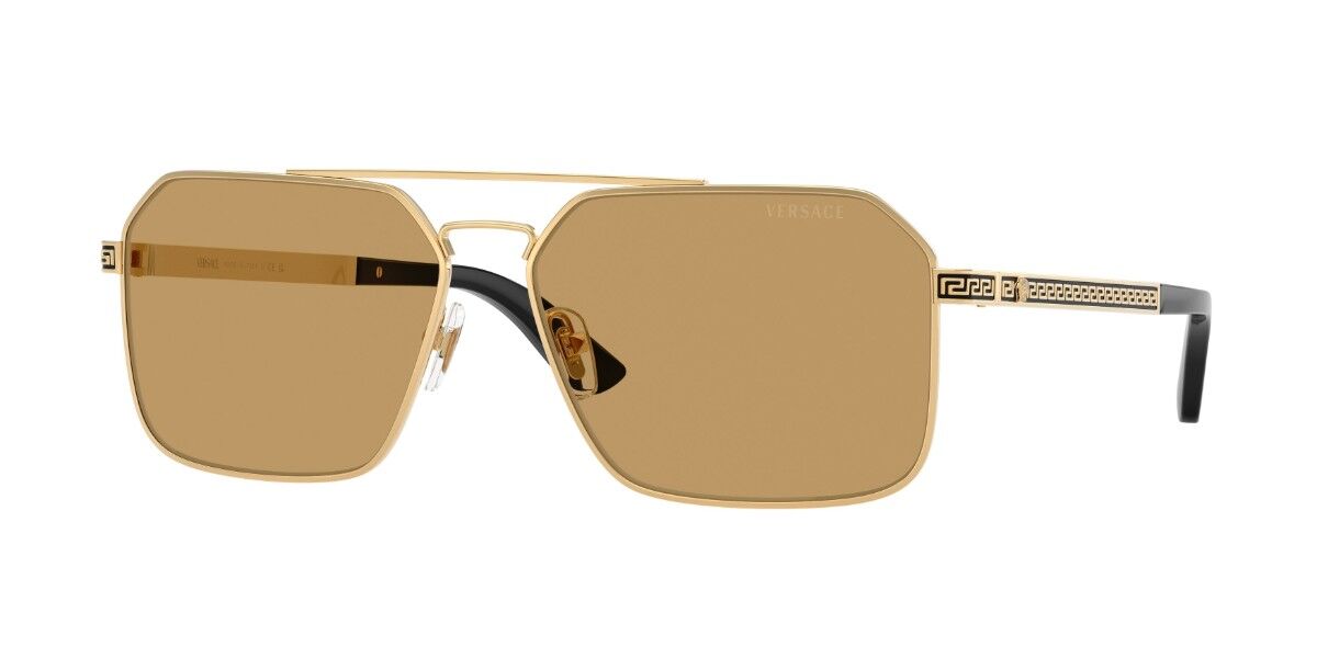 Versace VE2306 152313 Men's Sunglasses Gold Size 60