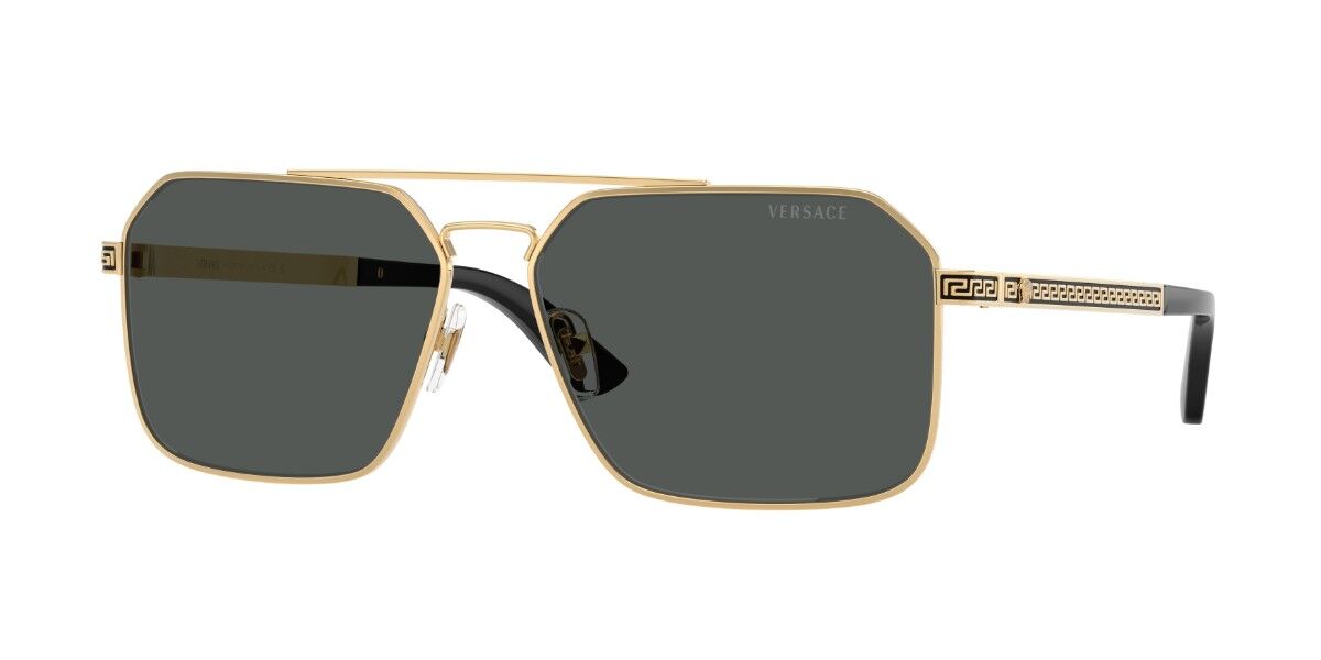 Versace VE2306 152387 Men's Sunglasses Gold Size 60