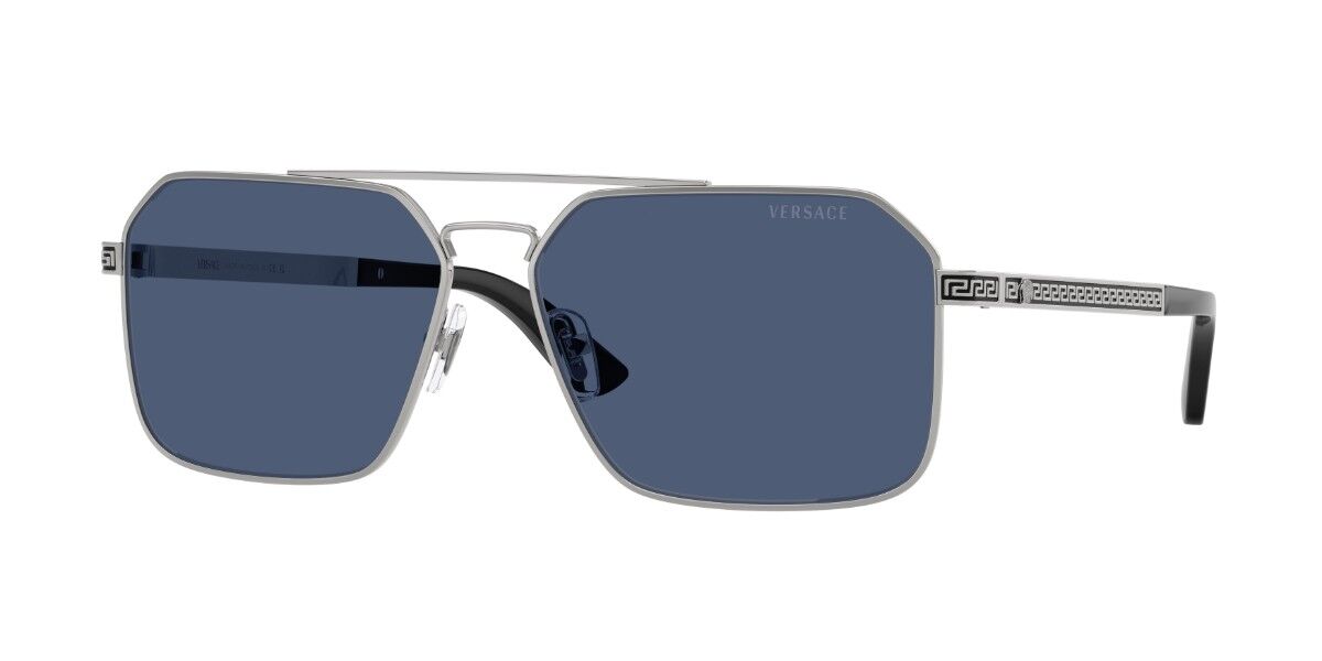 Versace VE2306 152680 Men's Sunglasses Silver Size 60