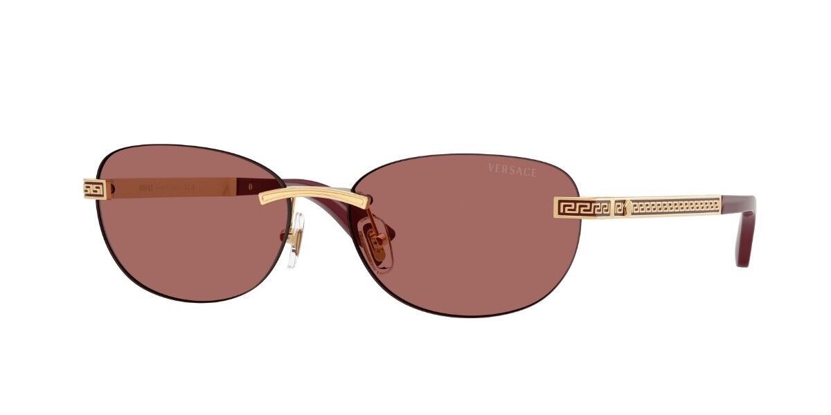 Versace VE2307 152369 Women’s Sunglasses Gold Size 56