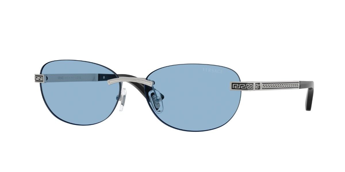 Versace VE2307 152672 Women’s Sunglasses Silver Size 56