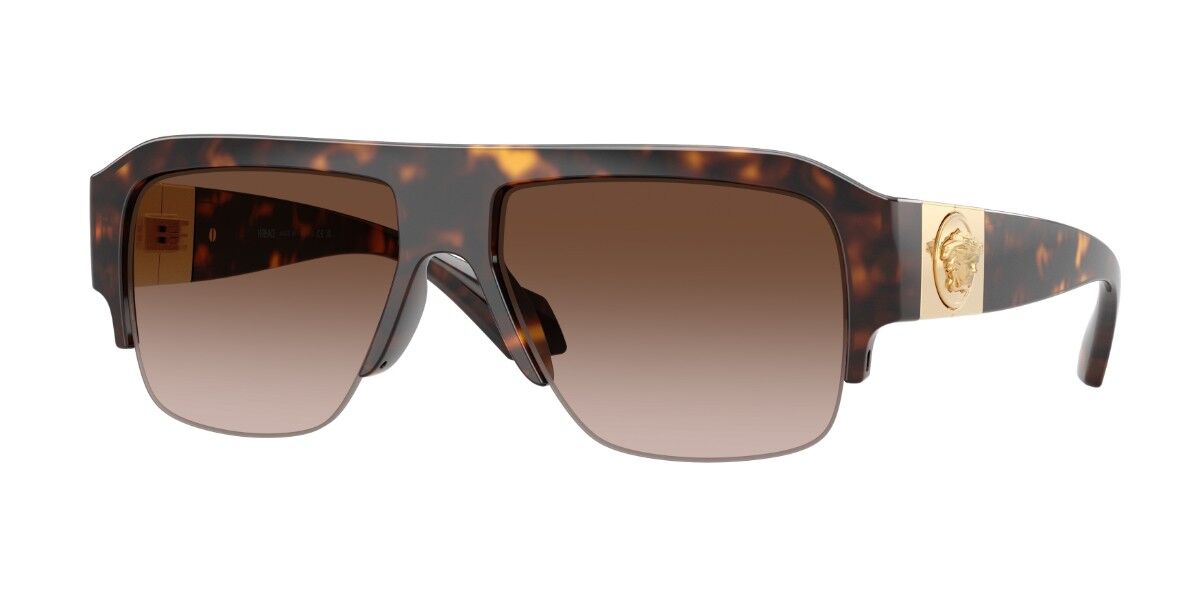 Versace VE4525U 108/13 Men's Sunglasses Tortoiseshell Size 57