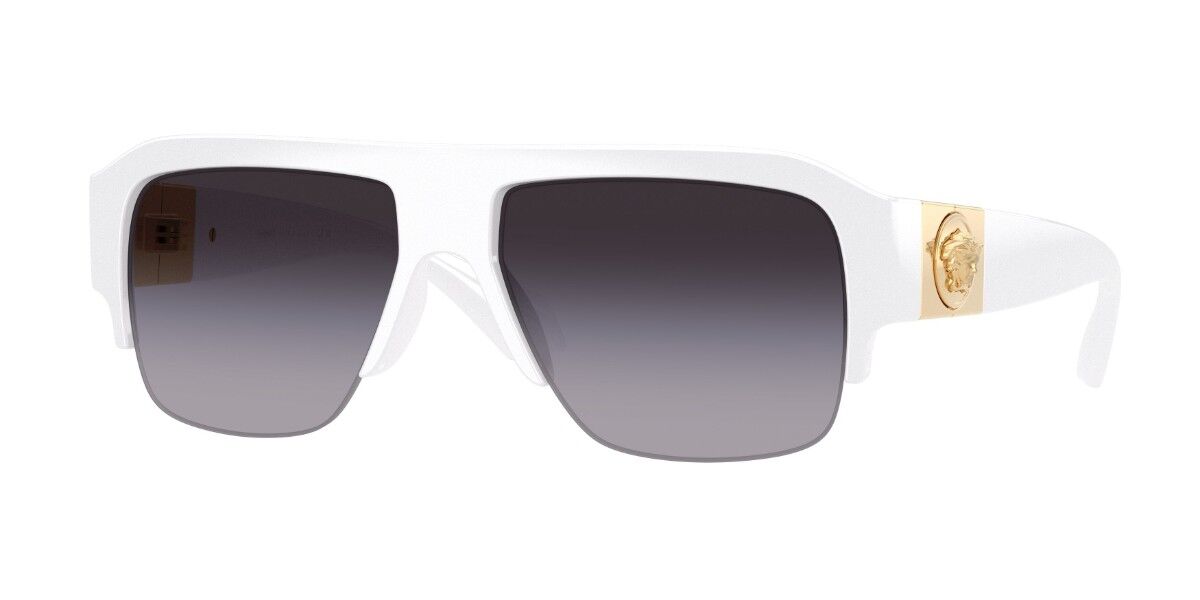 Versace VE4525U 314/8G Men's Sunglasses White Size 57
