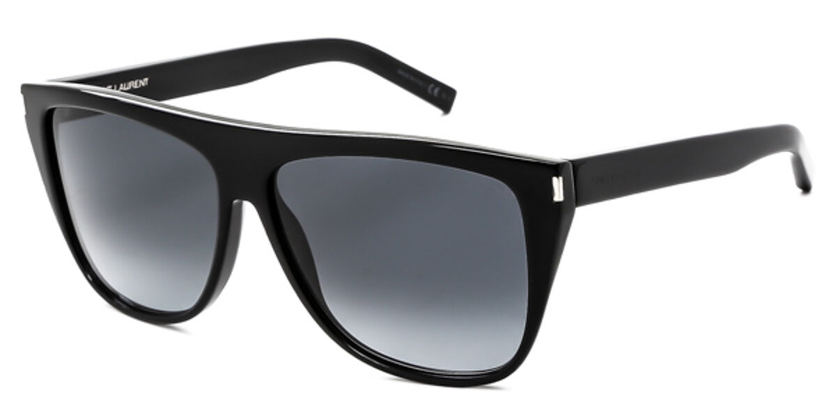 Yves Saint Laurent SL 1 807/HD Sunglasses Black | VisionDirect Australia