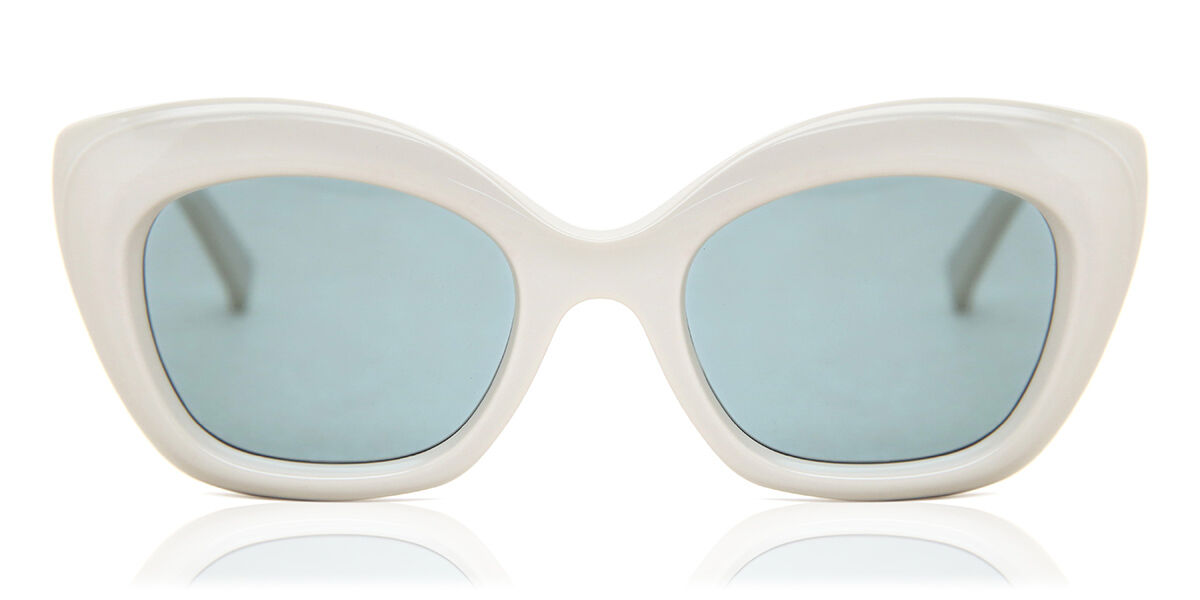 max mara white sunglasses