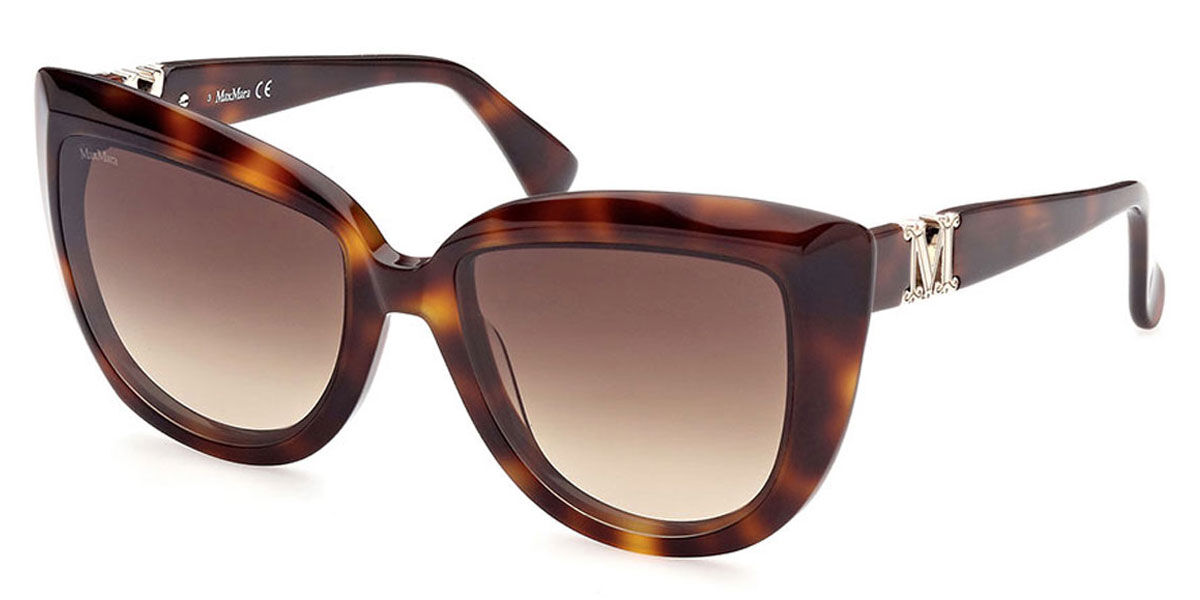 Max Mara MM 0015 52F Sunglasses Dark Tortoise | VisionDirect Australia