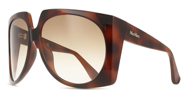 Max Mara Sunglasses MM0023-52F-65 New with tags Max Mara MM0023 52F Oversized Dark Tortoise Sunglasses  main image 3
