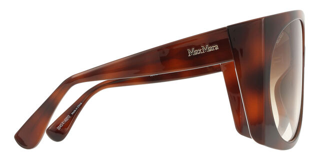 Max Mara MM0023 52F Oversized Dark Tortoise Sunglasses  display picture 2
