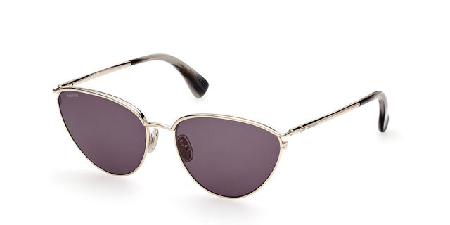 Max Mara MM0044 63A Cat Eye Gold Sunglasses | SmartBuyGlasses US display picture 1