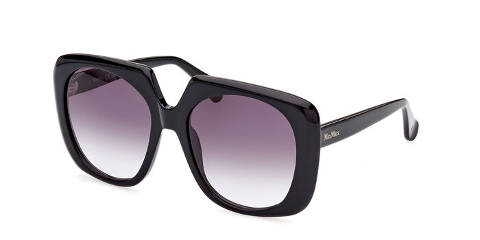 Max Mara MM0047 53F Butterfly Havana Sunglasses | Vision  display picture 2