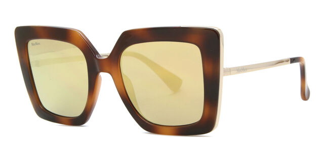 Max Mara MM0051 52G Square Dark Tortoise Sunglasses  display picture 3