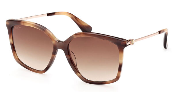 MaxMara HINGEII/G sunglass 55 eye. Tortoise shell Max Mara Tortoise Cat-Eye Sunglasses ○ Labellov ○ Buy and  main image 2