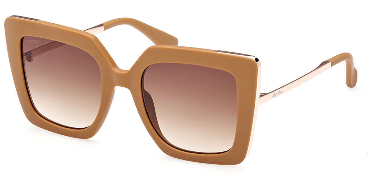 Max Mara Brown Plastic Sunglasses main image 1