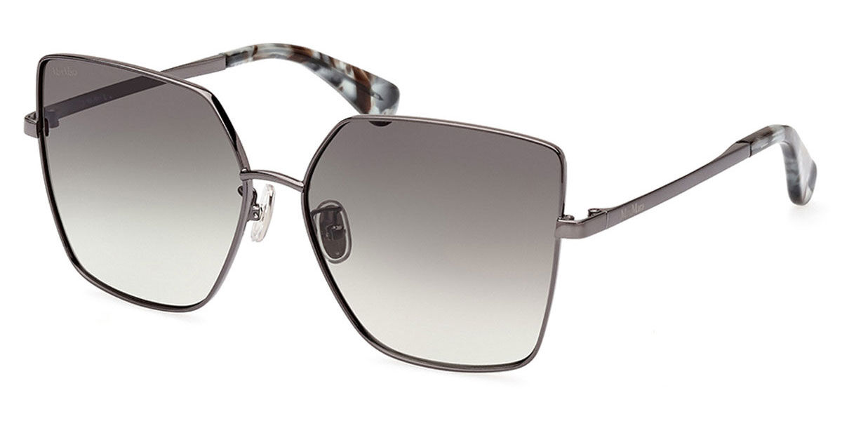 Photos - Sunglasses Max Mara MM0052-H NATALIA 08P Women’s  Grey Size 60 