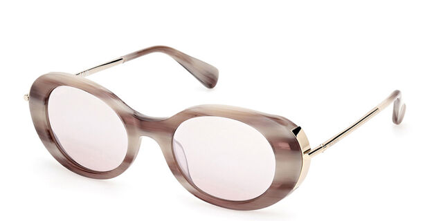 NEW MAX MARA SUNGLASSES BEIGE BROWN WOMEN EYEWEAR MAX MARA MM0080 60G New Max Mara Sunglasses 2026 for Women | LookerOnline main image 4