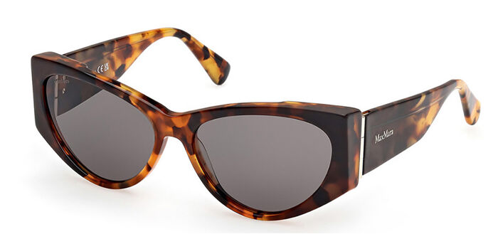 Max Mara MM0057 52E Cat Eye Dark Tortoise Sunglasses  display picture 1