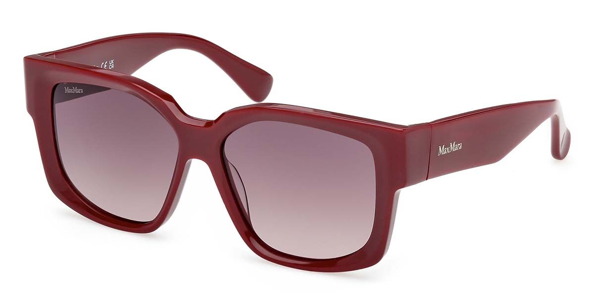 MM0145 sunglasses Shiny Bordeaux Burgundy | SmartBuyGlasses US