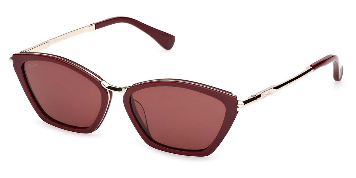 MAXMARA キャットアイサングラス MM0045 01B マックスマーラ Cat-eye サングラス | 正規品保障