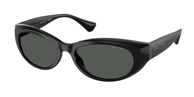 Ralph Lauren Elegant Black Sunglasses Ralph by Ralph Lauren RA5298U 5001/T3 Polarised Sunglasses - US main image 4