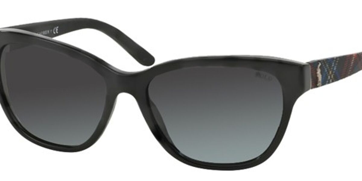 Polo Ralph Lauren PH4093 Tartan 54998G Sunglasses in Black ...
