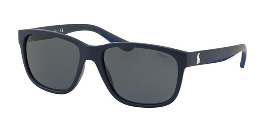 Polo Ralph Lauren PH4142 573387 Sunglasses Matte Navy Blue |  SmartBuyGlasses India