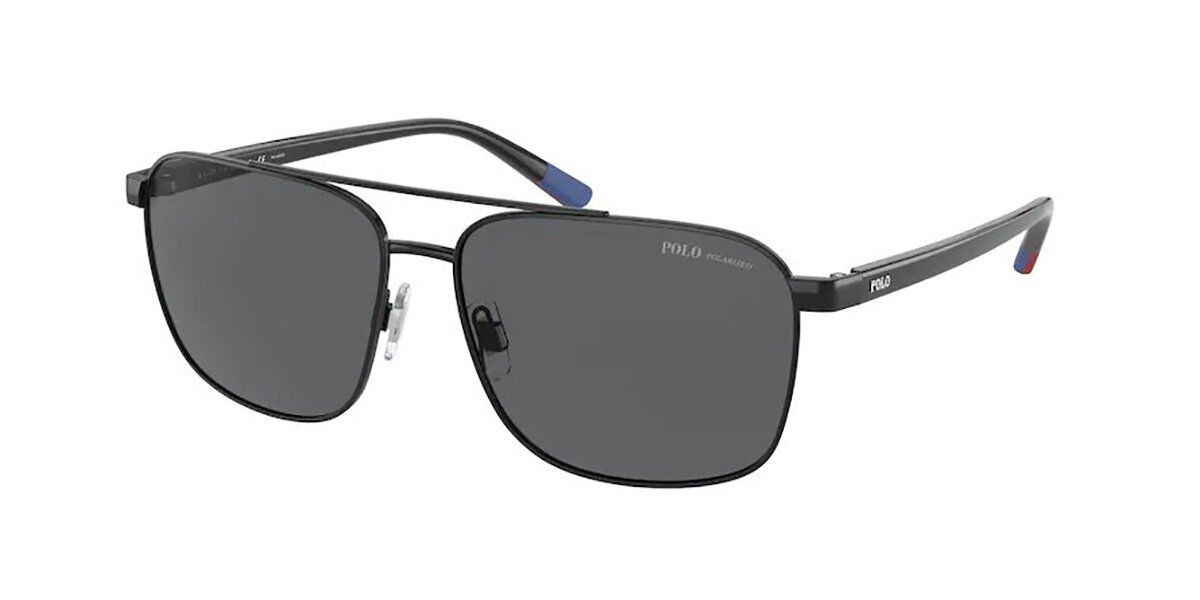 Polo Ralph Lauren PH3135 900381 Men's Sunglasses Black Size 57