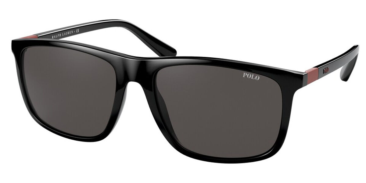 Polo Ralph Lauren Ph4175 500187 Sunglasses Shiny Black Visiondirect