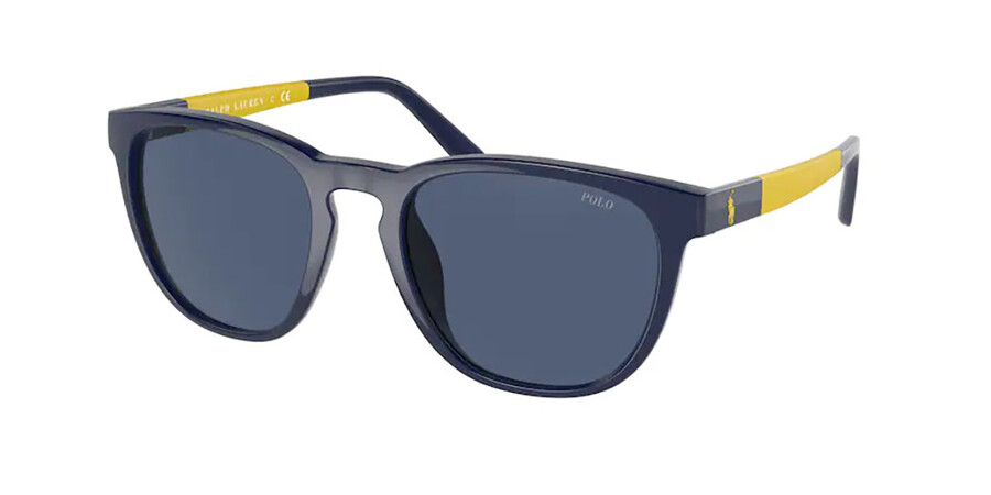 Polo Ralph Lauren PH4182U 547080 Sunglasses Shiny Blue | SmartBuyGlasses  Ireland