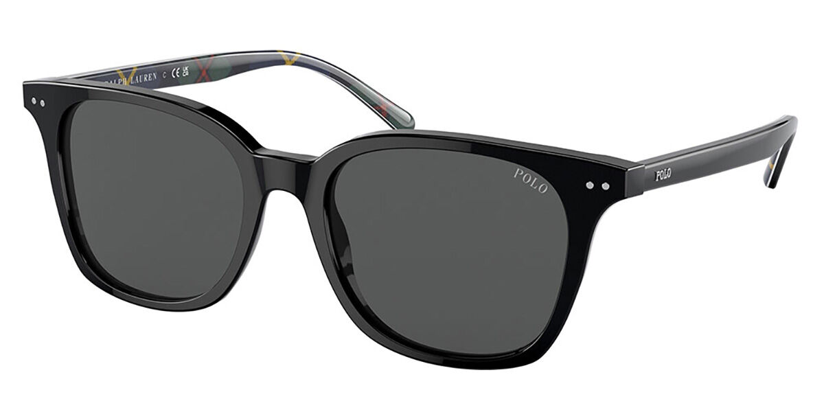 Polo Ralph Lauren PH4187 500187 Sunglasses Shiny Black | SmartBuyGlasses UK
