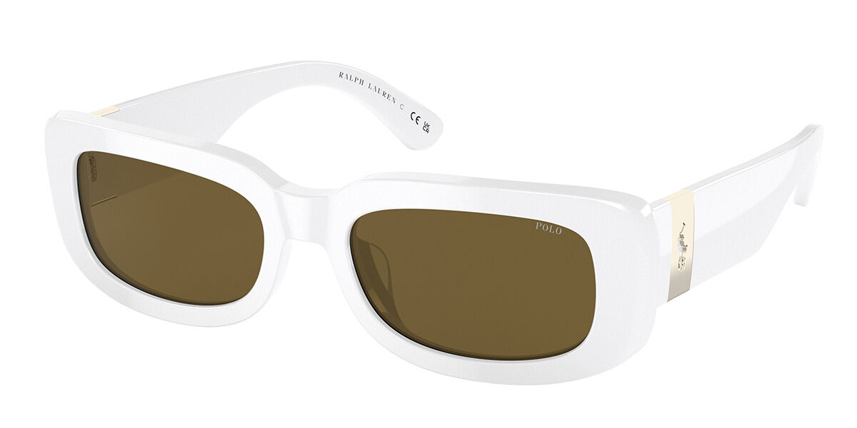 Polo Ralph Lauren PH4191U 554473 Sunglasses Glossy White | VisionDirect ...