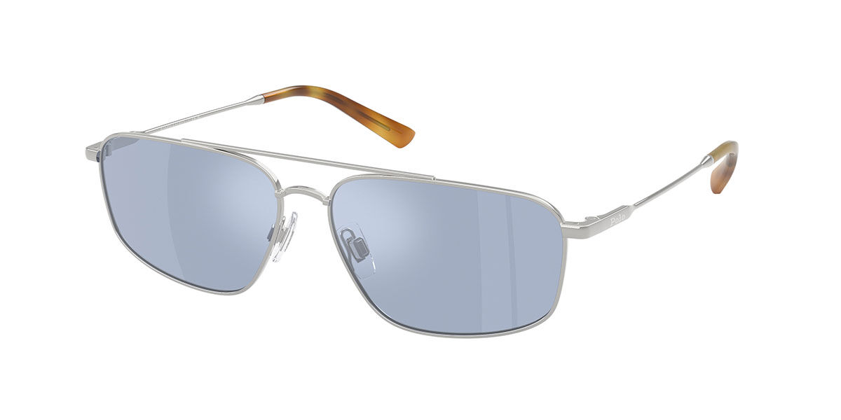 Polo Ralph Lauren PH3164 90011U 58 Lunettes De Soleil Femme Argentées